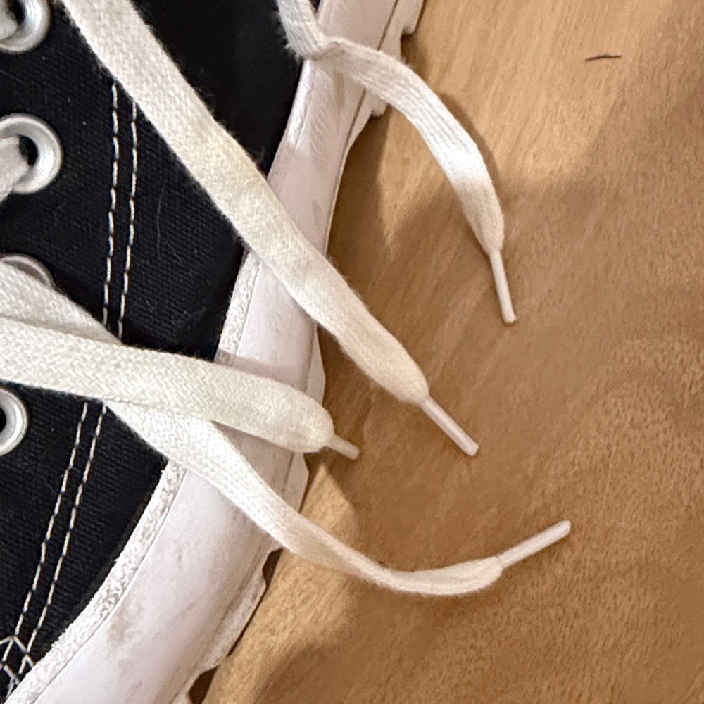 Converse Classic All Star Black and White High-Tops - Picture 5 of 7